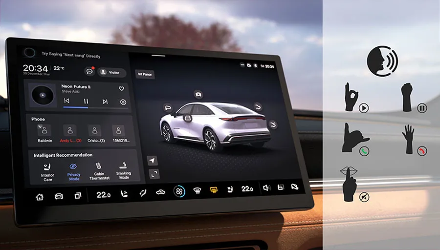 Mazda6e Expandable Card Technology 2 Voice Control